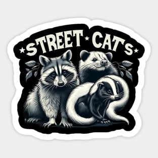 Street Cats, Support Your Local Street Cat Sticker